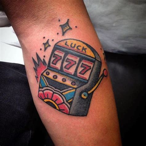 slot machine tattoo ideas